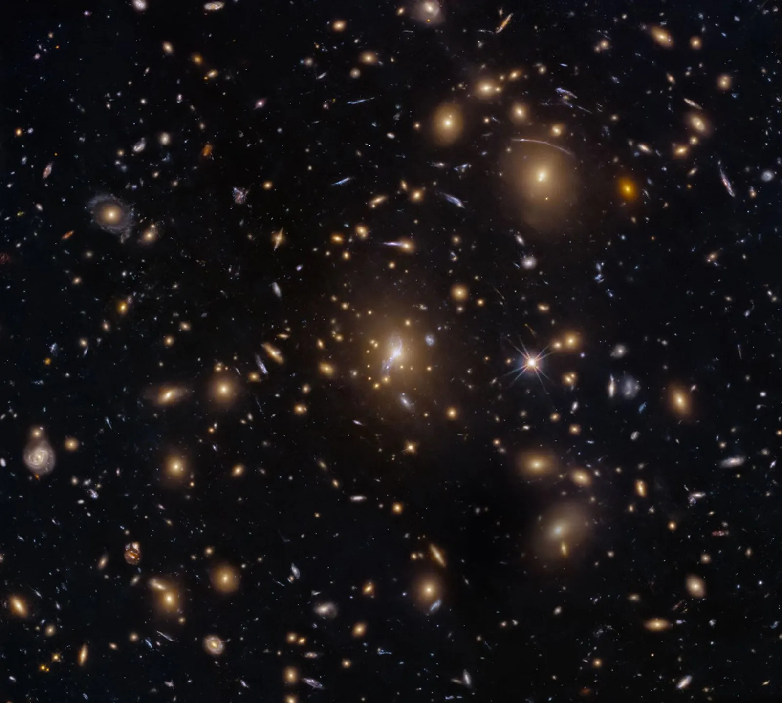 Hubble зняв «рій» галактик