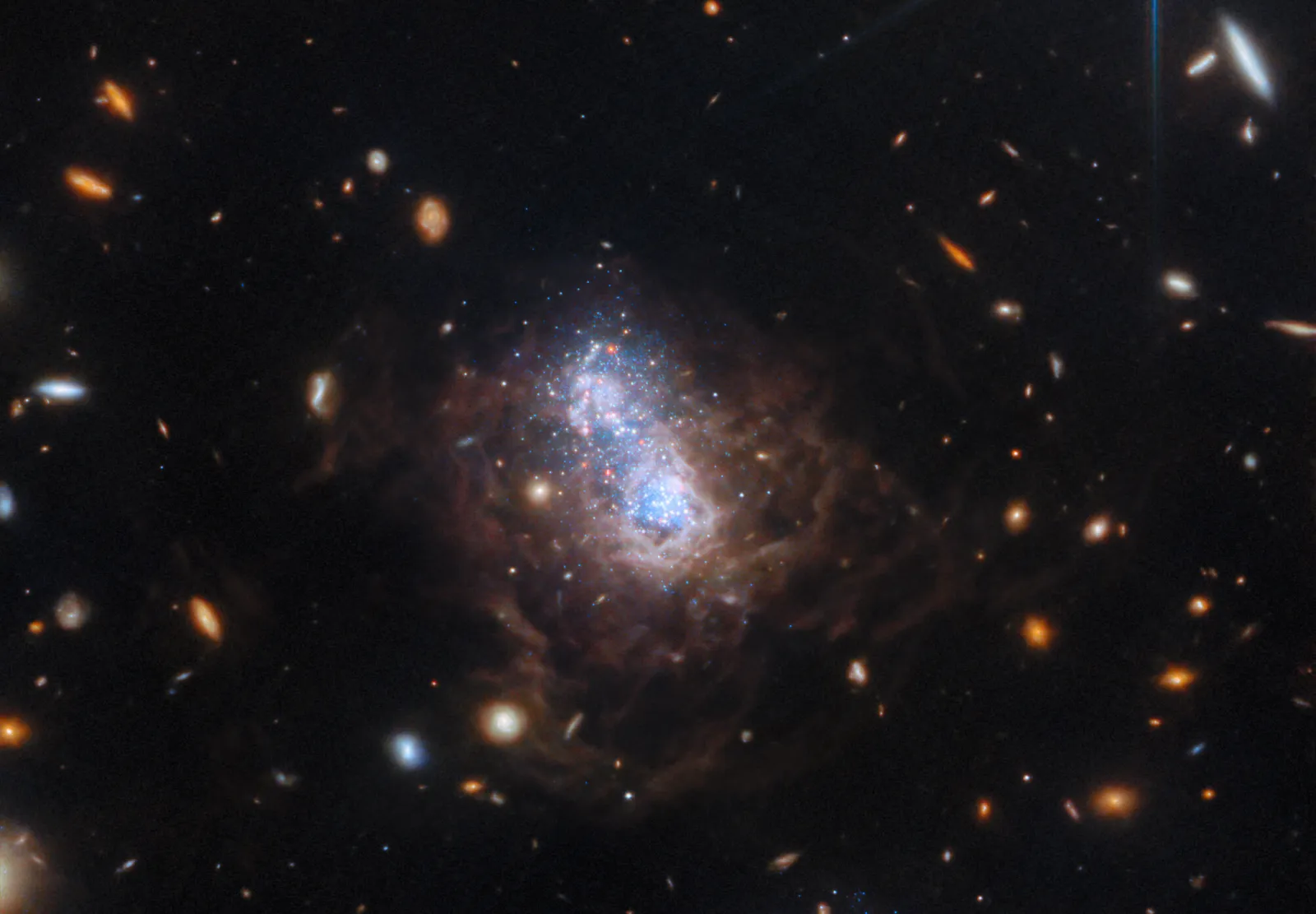 Early Universe galaxies formed their stars in 30 million years