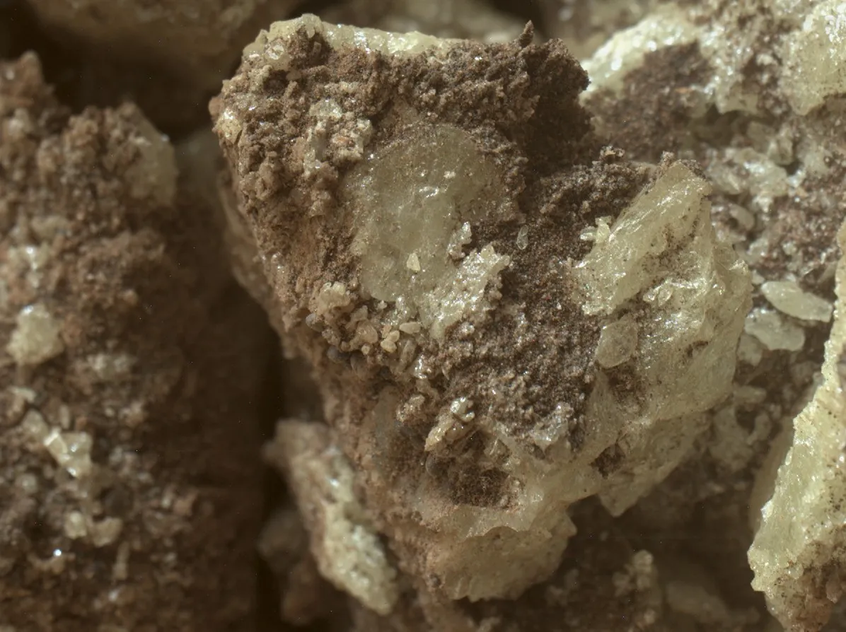 Curiosity Accidentally Crushed a Rock of Pure Sulfur
